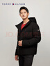 Tommy Hilfiger【防潑水】秋冬男裝休閑輕暖撼冬90鵝絨連帽羽絨服外套03219 曬單實(shí)拍圖