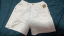 葉余女童夏季白色牛仔短褲2024新款中大童洋氣褲子兒童百搭熱褲潮 黑色 按體重購買(mǎi) 120 35斤以?xún)?曬單實(shí)拍圖