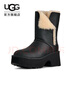 UGG SOYEON (田小娟)同款秋季新款女士時(shí)尚雪地靴1172590BLK|黑色37 曬單實(shí)拍圖
