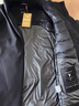 安踏（ANTA）商務(wù)羽絨服丨速暖羽絨外套男冬季連帽防潑水保暖內絎不臃腫棉服 【三防科技】基礎黑7914-2 XL (男180) 曬單實(shí)拍圖