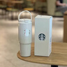 星巴克（Starbucks）杯子 經(jīng)典系列保溫吸管杯 高顏值大容量隨行水杯男女士送禮禮物 漸變款不銹鋼雙飲口提手杯820ml 曬單實(shí)拍圖