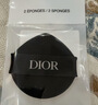 迪奧DIOR凝脂恒久氣墊粉底(柔霧啞光)替換粉撲 服帖不易吃粉 兩只裝 曬單實(shí)拍圖