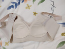 貓人無(wú)痕內衣女士無(wú)鋼圈文胸大胸顯小提拉聚攏上托防下垂薄粉底液胸罩 曬單實(shí)拍圖
