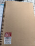 得力牛皮封面螺旋本商務(wù)記事本筆記本本子學(xué)生考研練習本線(xiàn)圈本日記本簡(jiǎn)約文藝加厚橫線(xiàn)軟抄本文具用品 【牛皮紙款】A4/60頁(yè)-4本裝 曬單實(shí)拍圖