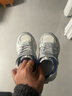 泰蘭尼斯秋季兒童運動(dòng)鞋百搭男童跑步鞋女童輕便防滑老爹鞋白/銀色27碼 曬單實(shí)拍圖