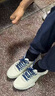 BESNOS意大利品牌男鞋透氣2025新款夏季軟底增高真皮運(yùn)動(dòng)鞋男士休閑鞋 白色 41 (255mm) 曬單實(shí)拍圖