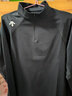 迪桑特（DESCENTE）TRAINING綜訓訓練運動(dòng)健身男士吸濕速干長(cháng)袖針織衫 BK-黑色 XL (180/100A) 曬單實(shí)拍圖