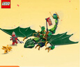 樂(lè )高（LEGO）積木幻影忍者71829 勞埃德的綠色森林飛龍男孩兒童玩具生日禮物 曬單實(shí)拍圖
