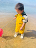 羚特下水褲連體褲戶(hù)外玩水下水褲防水服涉水服雨靴一體-卡通黃26碼 曬單實(shí)拍圖