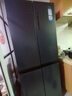 海爾（Haier）冰箱406升四開(kāi)門(mén)十字雙開(kāi)門(mén)變頻節能新一級能效風(fēng)冷無(wú)霜超薄家用鮮派系列家用電冰箱國家補貼20% 406升星石藍+一級雙變頻+風(fēng)冷無(wú)霜+母嬰空間 曬單實(shí)拍圖