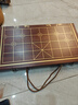 冠小二象棋中國象棋兒童實(shí)木帶木質(zhì)棋盤(pán)成人大號便攜式棋子金絲楠木黑檀 50#黑檀木套裝 曬單實(shí)拍圖