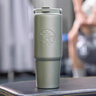 星巴克（Starbucks）杯子 經(jīng)典系列灰色款雙飲口不銹鋼隨行杯800ml男女士送禮禮物 雙飲口不銹鋼隨行杯800ml 曬單實(shí)拍圖
