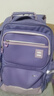 卡拉羊中學(xué)生減負書(shū)包男生女生大容量防水雙肩包初中生立體書(shū)包CX5147 5147大號紫色【26升160以上背】 曬單實(shí)拍圖