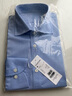 凡客誠品（VANCL）【雷總原版升級款】80 支新疆阿克蘇長(cháng)絨棉商務(wù)正裝免燙襯衫 藍色溫莎領(lǐng) M 曬單實(shí)拍圖