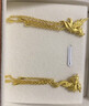周生生黃金耳環(huán) 足金生生有囍龍鳳流蘇耳飾 86758E計價(jià) 10.2克 曬單實(shí)拍圖