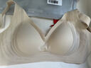 貓人無(wú)痕內衣女士無(wú)鋼圈文胸大胸顯小提拉聚攏上托防下垂薄粉底液胸罩 曬單實(shí)拍圖