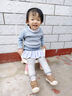 成長(cháng)寄嬰兒打底褲冬季純棉加絨加厚女童一條過(guò)冬兒童蠶絲棉褲寶寶連褲襪 【1條裝】灰色 【蠶絲填充 蓄熱保暖】 2-4歲 M碼【 建議身高90-102cm】 曬單實(shí)拍圖