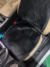 閑鳥(niǎo)汽車(chē)加熱坐墊石墨烯冬季座椅墊車(chē)載電加熱毛絨保暖座墊腰靠一體墊 雙層石墨烯款【主駕單座】【智能啟停-全方位速熱】 12V24V通用座椅改裝背靠一體防滑加熱墊 曬單實(shí)拍圖
