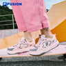 FILA FUSION斐樂(lè )板鞋情侶休閑鞋男女板鞋運動(dòng)鞋男鞋小白鞋 【女】雪白/淡紫粉-SV 36.5 曬單實(shí)拍圖