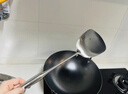 華邦味之星鑄鐵無(wú)涂層圓底加深炒鍋輕型老式生鐵鍋不生銹不易粘鍋 30cm [平底]送鍋蓋鍋鏟電磁爐燃氣 曬單實(shí)拍圖