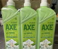 斧頭牌（AXE）花茶護膚洗潔精1.18kg*3瓶家庭裝茉莉茶香不傷手 曬單實(shí)拍圖