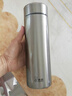 希諾（HEENOOR）抗菌保溫杯316L不銹鋼茶杯帶濾網(wǎng)商務(wù)車(chē)載水杯XN-9606K本色 480mL 曬單實(shí)拍圖