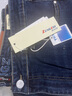 增致牛仔（zengzhi）【高端丹寧】雪花刺繡男士牛仔褲男2026春季寬松小直筒休閑褲子男 曬單實(shí)拍圖