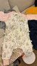 威爾貝魯（WELLBER）恒溫睡袋嬰幼兒1-3歲竹棉睡衣秋冬兒童寶寶防踢被子厚夾棉 綺夢M 曬單實(shí)拍圖