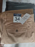 蓋璞（GAP）男裝春季經(jīng)典款寬松卡其直筒褲百搭簡(jiǎn)約休閑長(cháng)褲美版598213 曬單實(shí)拍圖