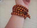 金絲海柳108顆男女手工佛珠文玩盤(pán)玩多圈手鏈手持念珠冷門(mén)手串 手串 曬單實(shí)拍圖