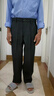 恒源祥爸爸褲子男款2025秋冬季厚款中老年人休閑褲男商務(wù)休閑免燙西裝褲 黑色【春秋款】 常規 33 【腰圍2尺6建議130-140斤】 曬單實(shí)拍圖