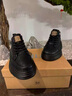 海瀾之家（HLA）男鞋春季2026新款高幫板鞋男增高男士加絨加厚棉鞋男馬丁靴鞋子男 黑色 45 曬單實(shí)拍圖