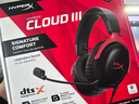 極度未知（HYPERX）Cloud Ⅲ 颶風(fēng)3有線(xiàn)黑紅 DTS音效 53mm驅動(dòng)單元電競頭戴式游戲耳機 適配三角洲行動(dòng) 曬單實(shí)拍圖
