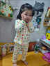 葉余兒童春秋款全棉A類(lèi)家居服睡衣套裝女寶寶長(cháng)袖純棉開(kāi)衫韓版兩件套 彩點(diǎn)笑臉 140 【建議130身高】純棉A類(lèi) 曬單實(shí)拍圖