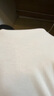 優(yōu)衣庫男裝女裝柔軟圓領(lǐng)T恤/休閑長(cháng)袖上衣25秋冬新款479783 00 白色 XL /180/108B 曬單實(shí)拍圖