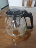 茶吧機飲水機玻璃電熱水壺茶壺茶臺電茶爐保溫壺單壺帶濾網(wǎng)耐高溫茶具大容量水壺泡茶壺茶水分離 黑色半把款式 曬單實(shí)拍圖