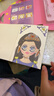 親巴貝公主化妝包玩具DIY兒童手工制作換裝貼紙書(shū)3-6歲女童女孩生日禮物 曬單實(shí)拍圖