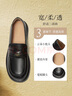 百思圖24秋商場(chǎng)同款學(xué)院風(fēng)樂(lè )福鞋粗跟女單鞋A3512CA4 黑色 36 曬單實(shí)拍圖