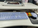 聯(lián)想（lenovo）無(wú)線(xiàn)鍵盤(pán)鼠標套裝 鍵鼠套裝 全尺寸鍵盤(pán) 商務(wù)辦公 USB 適用筆記本臺式機一體機 T221 紫色 曬單實(shí)拍圖