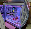 華碩（ASUS）ROG GR701創(chuàng  )世神 白色機箱吹雪 EVA系列定制 UV噴繪改色全塔主題定制機箱 翻毛皮定制ARGB全套燈板 幻彩高達【白機箱+戰斗角+UV燈板】現有方案定制 曬單實(shí)拍圖