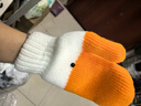 RANGWU保暖手套冬季女滑雪防風(fēng)防寒戶(hù)外騎行可手機觸屏防凍加厚加絨針織 大鵝手套 曬單實(shí)拍圖