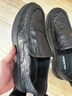 木林森冬季皮鞋男加絨保暖頭層牛皮商務(wù)休閑軟底真皮中年一腳蹬爸爸鞋子 黑色單里套腳款 40 曬單實(shí)拍圖