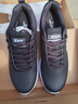 特步運動(dòng)鞋男鞋跑鞋冬季皮面防水輕便減震健身休閑慢跑步鞋子男黑色 曬單實(shí)拍圖