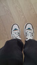 金利來(lái)（Goldlion）男鞋25年秋新款個(gè)性時(shí)尚撞色板鞋厚底增高小白鞋G500530749BFE 40 曬單實(shí)拍圖