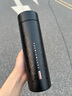 宜樂(lè )舒【日本品牌】純鈦保溫杯大容量雙層鈦杯子2026新款水杯男女燜茶杯 【禮盒包裝】馴鹿黑-500ml 曬單實(shí)拍圖