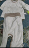 婧麒（JOYNCLEON）寶寶保暖套裝冬長(cháng)袖高腰護肚新生兒秋衣秋褲兒童打底衣 Jtz193362 曬單實(shí)拍圖