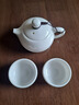 蘇氏陶瓷（SUSHI CERAMICS）茶具套裝德化白瓷一壺兩杯功夫茶杯禮盒裝J0337-1 曬單實(shí)拍圖