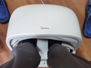 美的（Midea）【暖腳神器】取暖器家用電暖器辦公室桌下包裹鎖溫艾草按摩暖腳寶NPT200A 曬單實(shí)拍圖