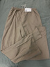 優(yōu)衣庫(kù)女裝麻混紡松緊長(zhǎng)褲/休閑褲473791 32 深米色 S /155/62A 曬單實(shí)拍圖