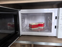 美的（Midea）快捷微波爐 家用小型 360°轉盤(pán)加熱 旋鈕操控 易潔內膽（M1-L213B） 曬單實(shí)拍圖